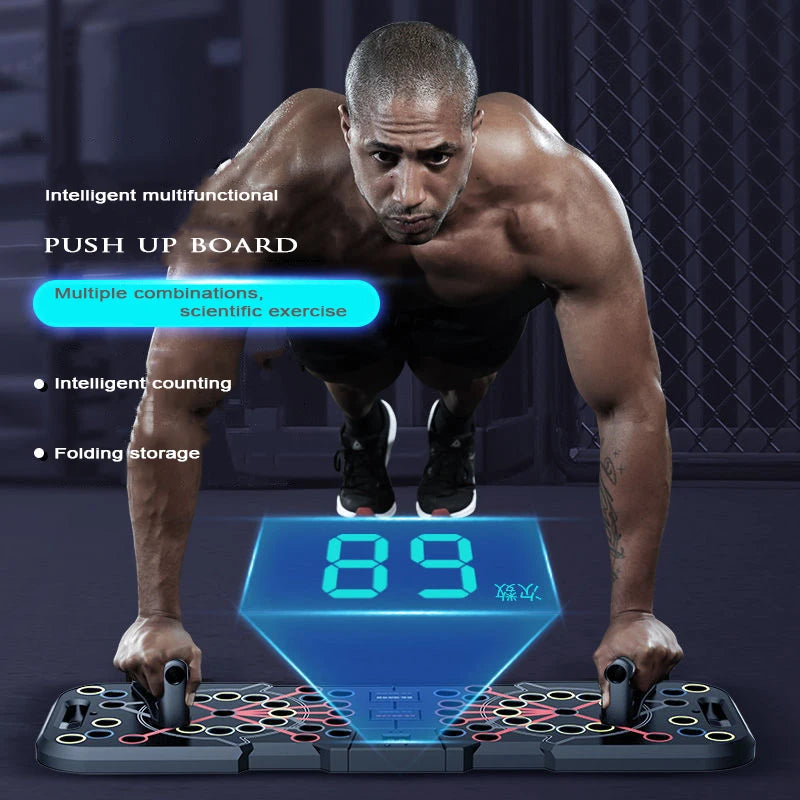 Multi functional home push up board, men's chest and abdominal muscle training board, family interactive fitness equipment