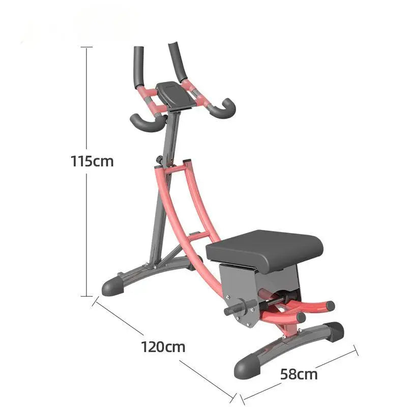 Foldable Fitness Equipment Adjustable AB Coaster Machine For Core Strength Training Cruncher Exercise Machine For Abdominal