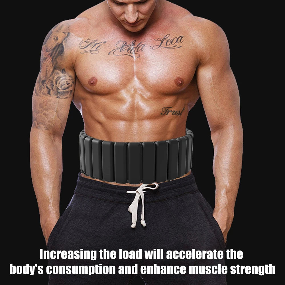 1PCS 4lb/1.8kg Waist Weights Weights for Women Men, Adjustable Lower Back Weighted for Home Gym Workout, Running, Yoga, Exercise