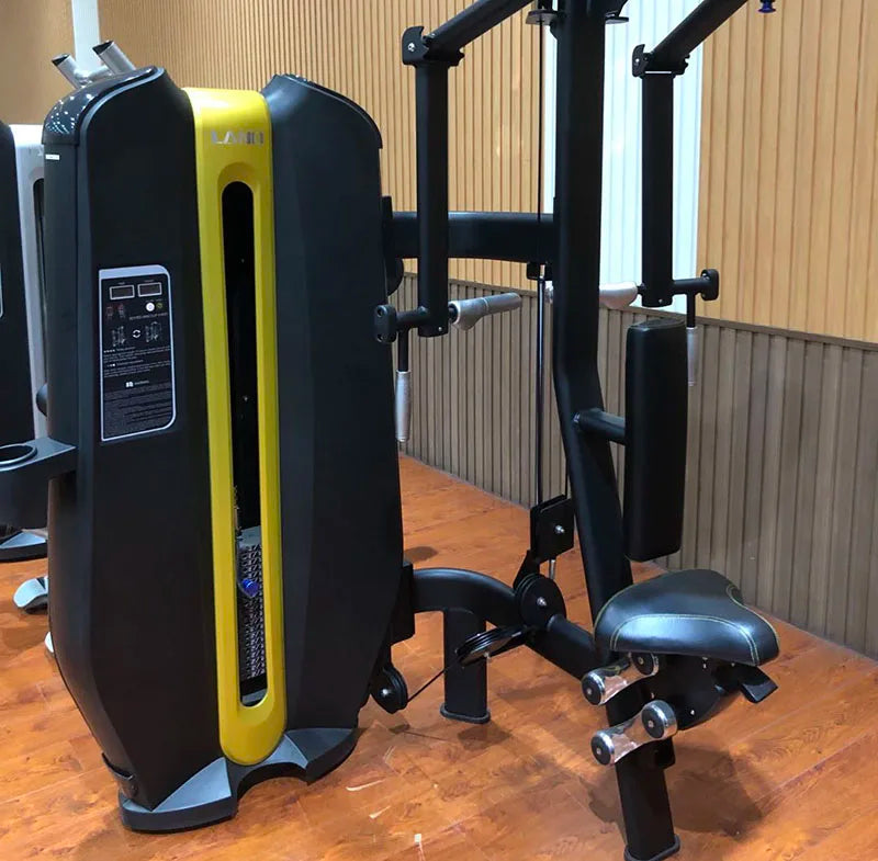 Land Fitness High Quality Gym Equipment Pin Loaded Strength Training Machine Shoulder Press For Sale