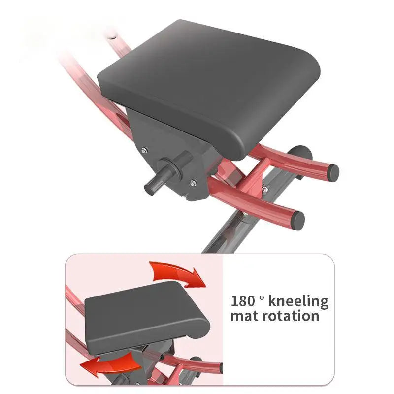 Foldable Fitness Equipment Adjustable AB Coaster Machine For Core Strength Training Cruncher Exercise Machine For Abdominal
