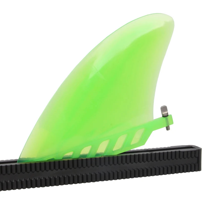 4.6 inch US fin screw fixing stand up paddle board fin box TPU flexibile bending half-transparent SUP board accessory