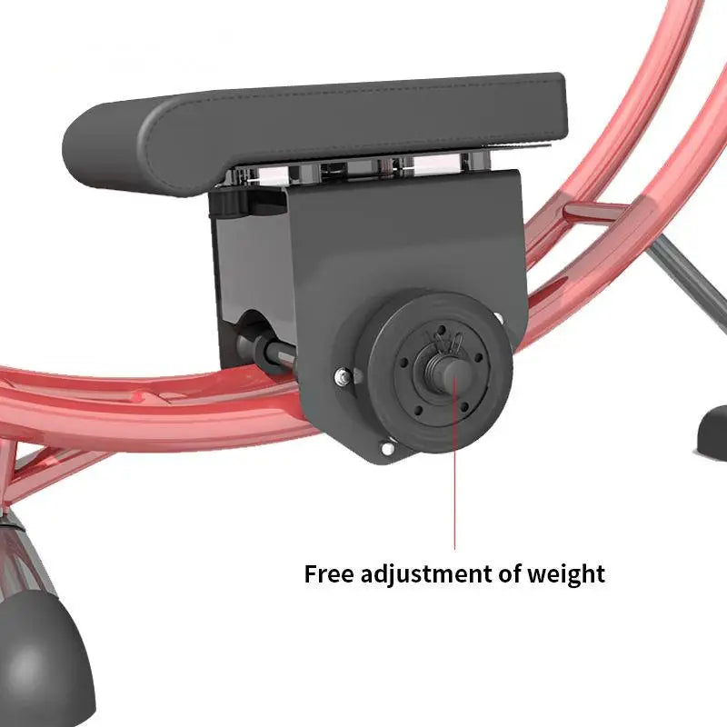 Foldable Fitness Equipment Adjustable AB Coaster Machine For Core Strength Training Cruncher Exercise Machine For Abdominal