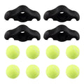 4Pcs 8 Tennis Balls Cycling Bike Foot Pads Wahoo Kickr Core Fitness Bike Shock Absorbing Foot Pads Floor Protector Rocker Balls