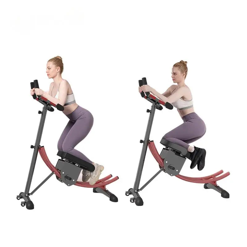 Foldable Fitness Equipment Adjustable AB Coaster Machine For Core Strength Training Cruncher Exercise Machine For Abdominal