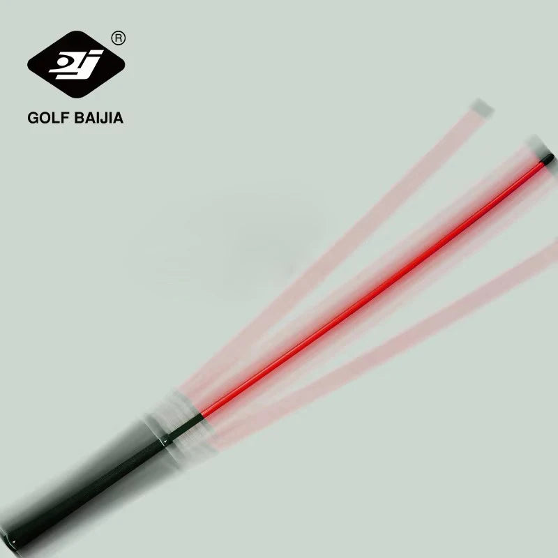 Golf Swing Power Stick - Red, Golf Strength Trainer Improves Flexibility, Rhythm, Rhythm, Balance and Power