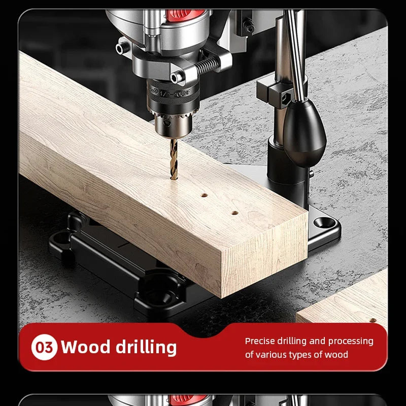 Adjustable Universal Drill Stand for Electric Hand Drill Impact Drill Convert to Mini Bench Drill Press Bracket Home DIY Tool