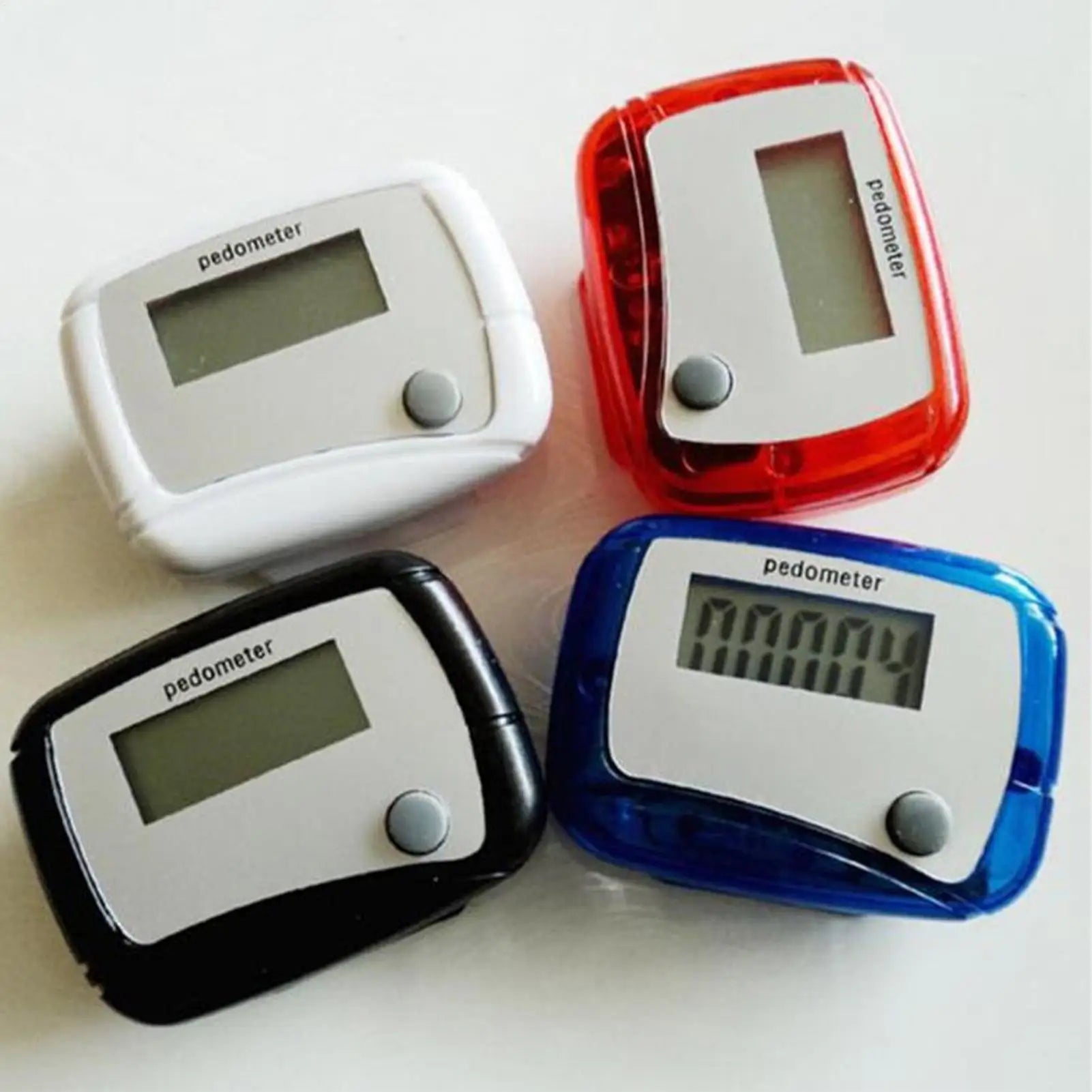 1pc Portable Step Counter Small Walking Pedometer Step Counter With Clip For Fitness Exercise Travel