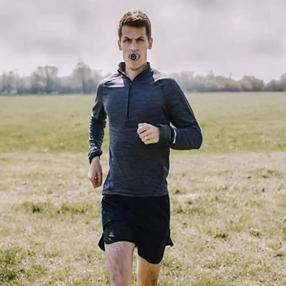 Portable Design Breathing Trainer Adjustable Resistances Fitness Equipment Lung Capacity Trainer Respiratory Training